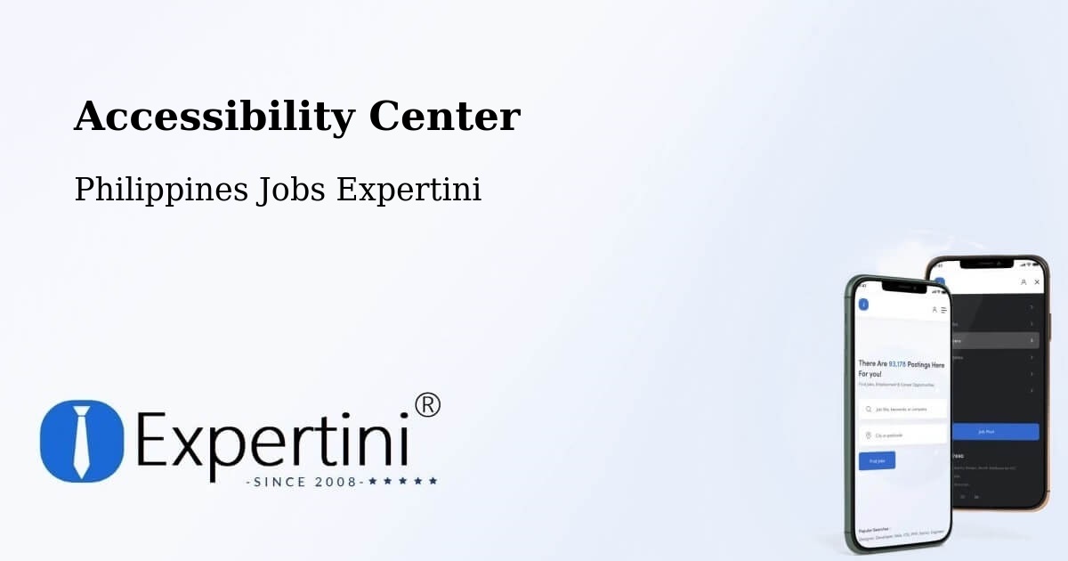 Accessibility Statement – Dapitan - Philippines Jobs Expertini