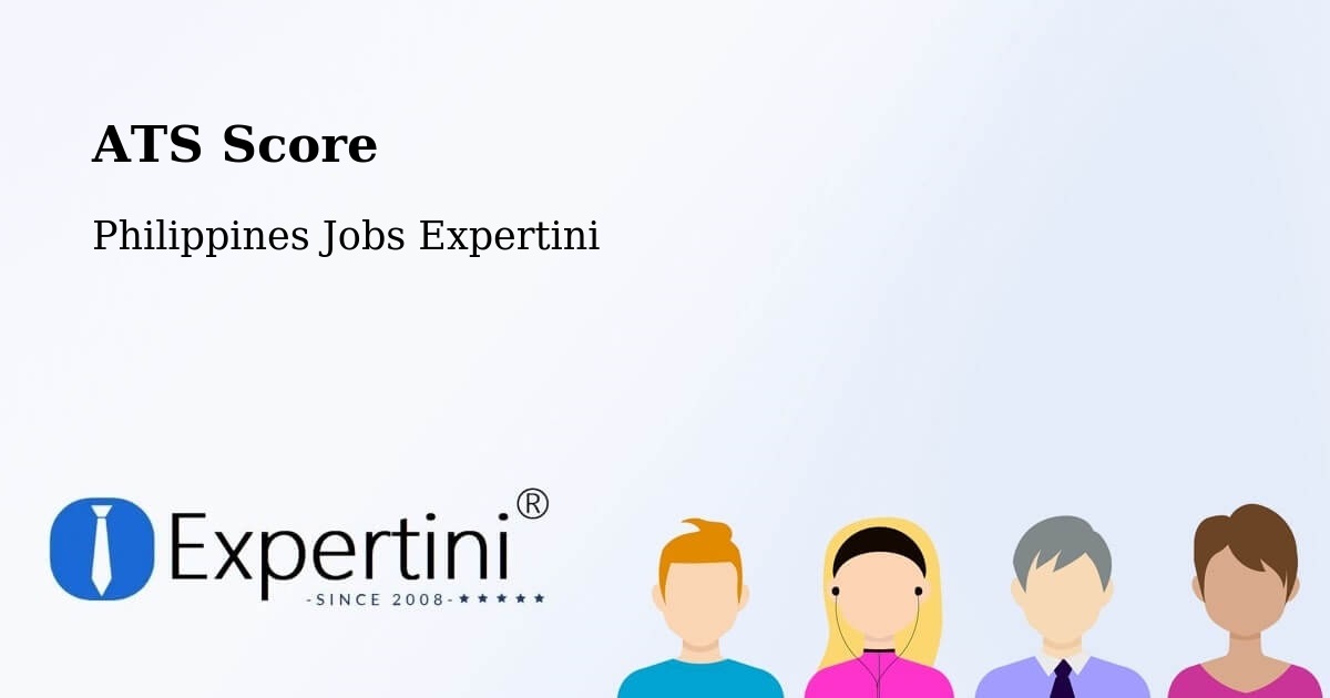 Resume ATS Score & Job Description Match Tool – Dapitan - Philippines Jobs Expertini