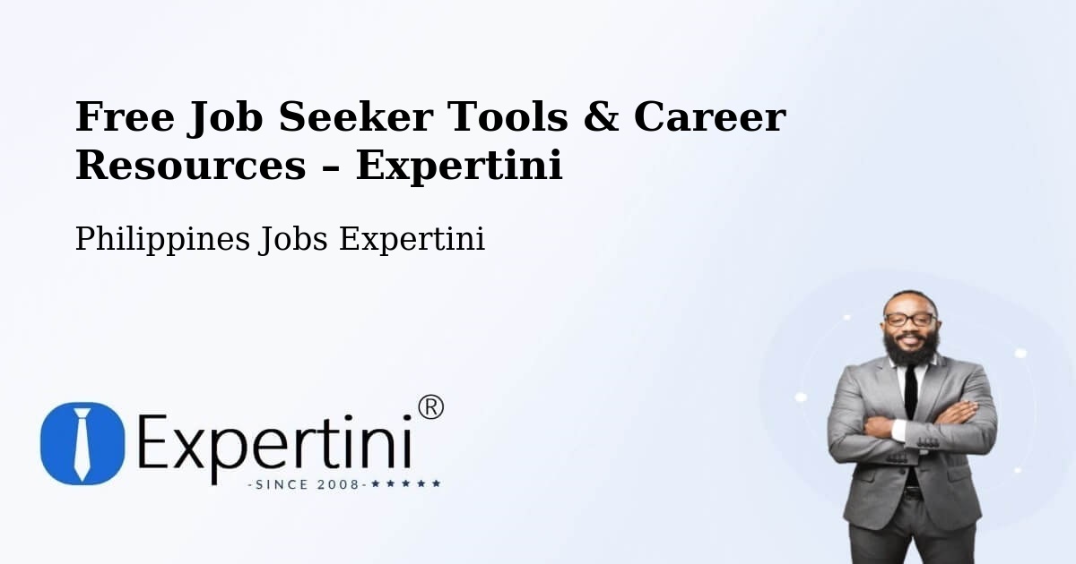 Free Job Seeker Tools & Career Resources – Dapitan - Dapitan, Philippines Jobs Expertini