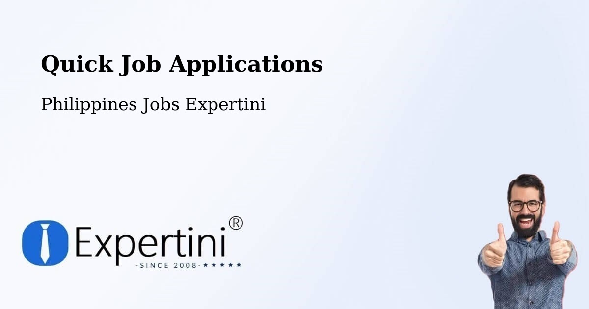 Quick Apply Feature – Dapitan - Philippines Jobs Expertini