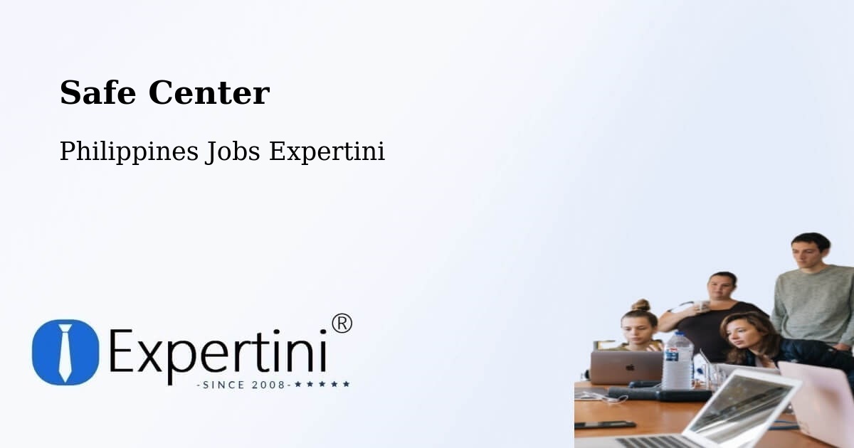 Safety Center – Dapitan - Philippines Jobs Expertini