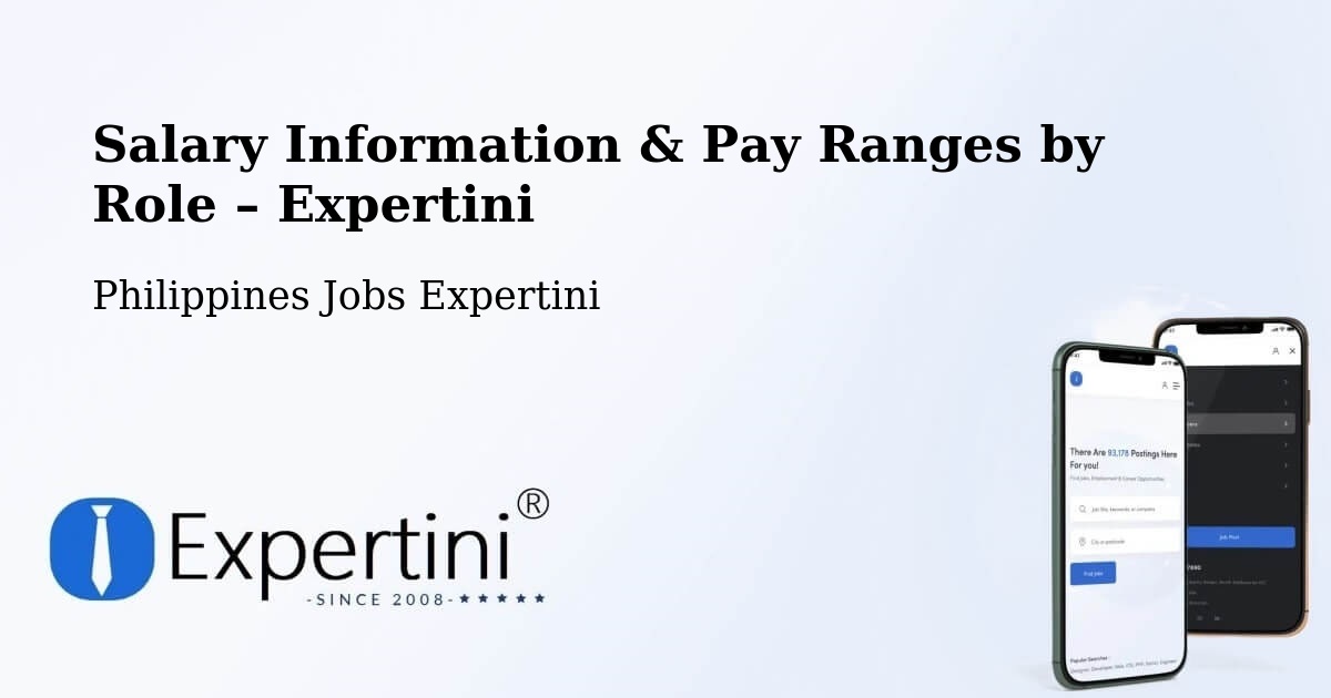 Salary Information & Pay Ranges – Dapitan - Dapitan, Philippines Jobs Expertini